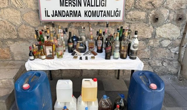 Jandarma’dan Sahte İçki Operasyonu