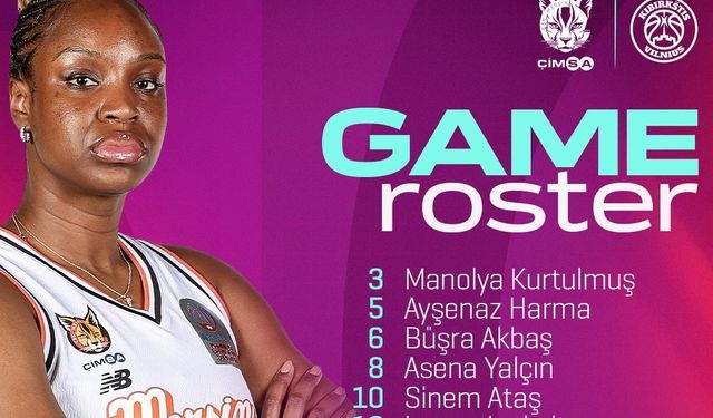 ÇBK Mersin’de Dev Kadro Sahne Alıyor: Çeyrek Final İçin Bugün Parkedeyiz!