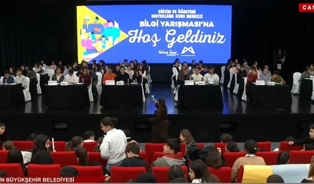 Mersin'de 4'ncü LGS Bilgi Yarışması