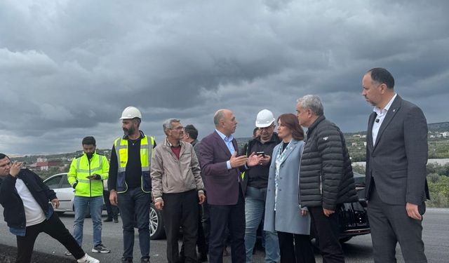 Mersin’de Çeşmeli–Kızkalesi otoyolu çalışmaları sürüyor