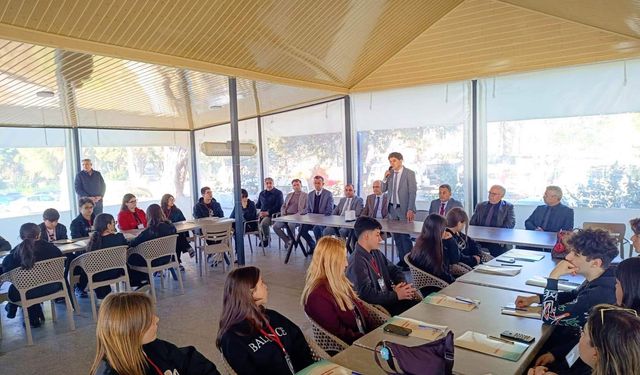 İl Milli Eğitim Müdürü Muhammed Özdemirci, "Su Bilinci ile Geleceğini Koru" etkinliğine katıldı