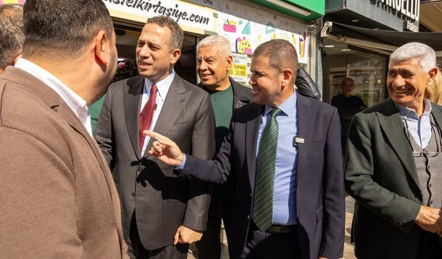 Başkan Tuncer ve Ali Mahir Başarır’dan Mezitli’de yoğun mesai