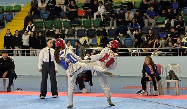 Okul Sporları Taekwondo Yıldızlar İl Birinciliği Müsabakaları Tamamlandı