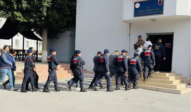 'Narkokapan Tarsus' Operasyonu: 40 Tutuklama