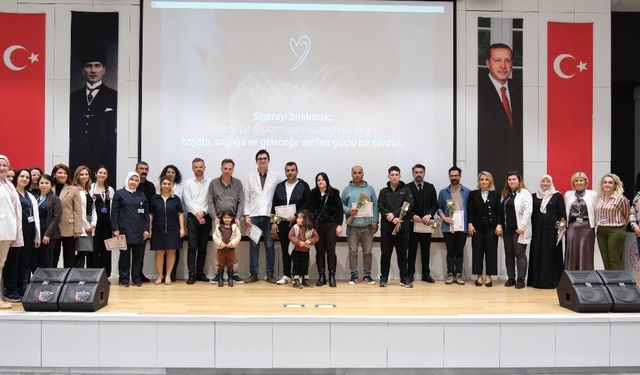 Mersin'de Sigarayı Bırakanlara Anlamlı Sertifika