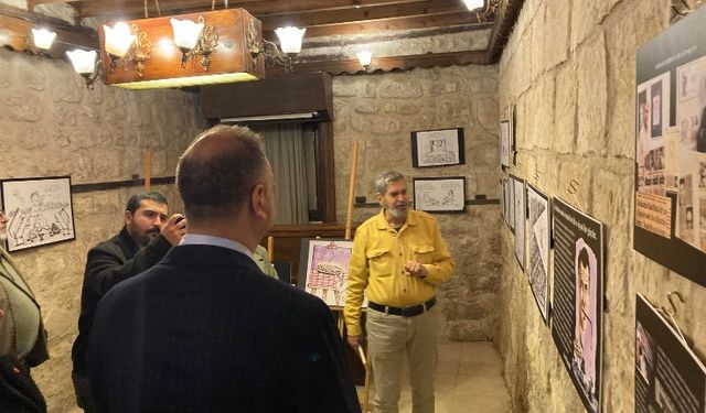 TADEKA’da Karikatör Sergisi Açıldı