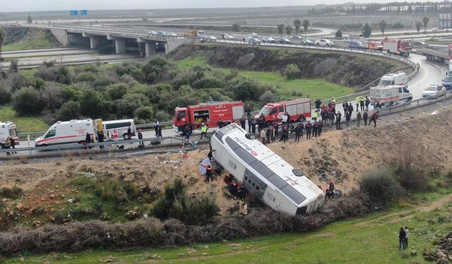 Antalya'daki Otobüs Kazasında Ölü Sayısı 10'a Yükseldi