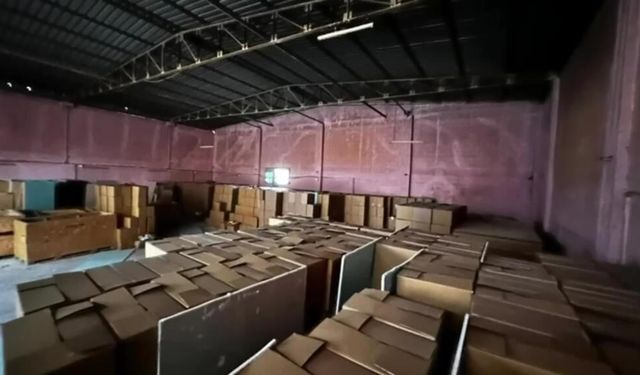 Adana'da milyonluk kaçak makaron ele geçirildi