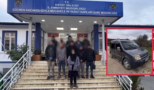 Hatay'da insan kaçakçılığına operasyon