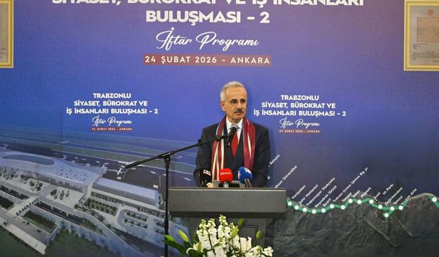 Bakan Uraloğlu, Trabzon’a deniz dolgusu üzerine yapılacak havalimanı hakkında bilgi verdi