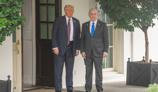Trump ve Netanyahu, Beyaz Saray’da Bir Araya Geldi