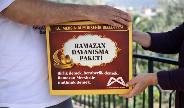 Mersin’de Ramazan Dayanışma Paketi Başvuruları Başladı