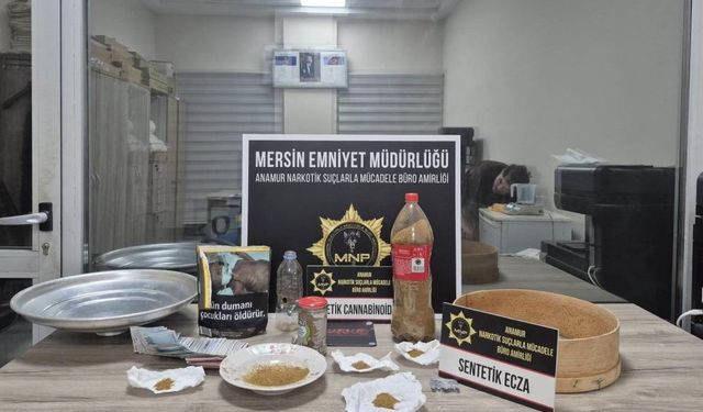 Mersin'de Uyuşturucu Operasyonu: 2 Şüpheli Tutuklandı