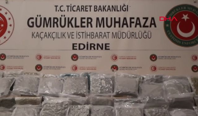 Gümrüklerde 4,6 Milyar TL’lik Uyuşturucu Operasyonu