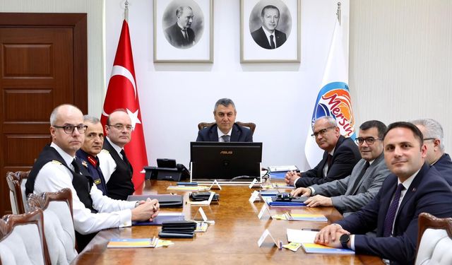 Mersin’de güvenlik gündemi masaya yatırıldı