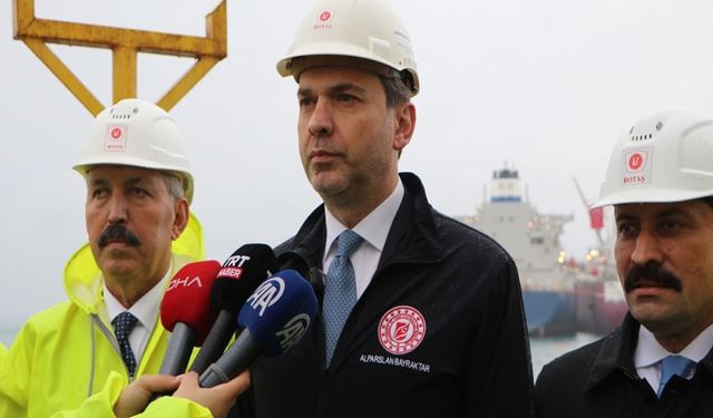 Bakan Bayraktar: "200 Milyon Metreküplük Bir Gazı İnşallah Gemilerle Alır Hale Geleceğiz"