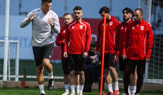 Samsunspor, Thorsten Fink ile İlk Antrenmanına Çıktı