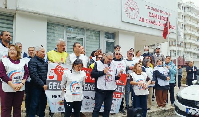 Sağlık çalışanları 15 aydır ‘vergide ve gelirde adalet istiyor’