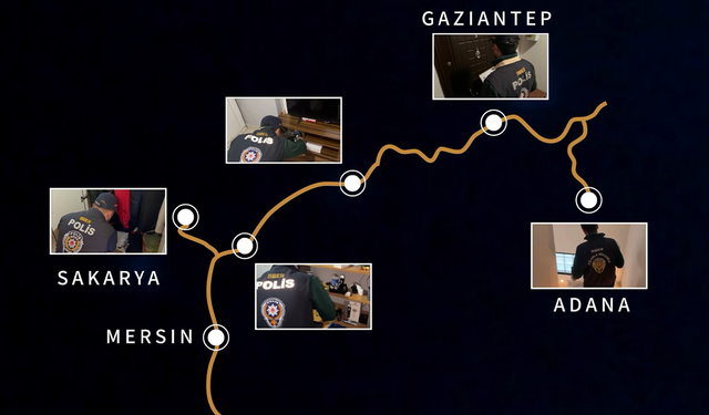 İnternette sahte ikinci el ilanıyla milyonluk vurgun: 11 gözaltı, 6 tutuklama