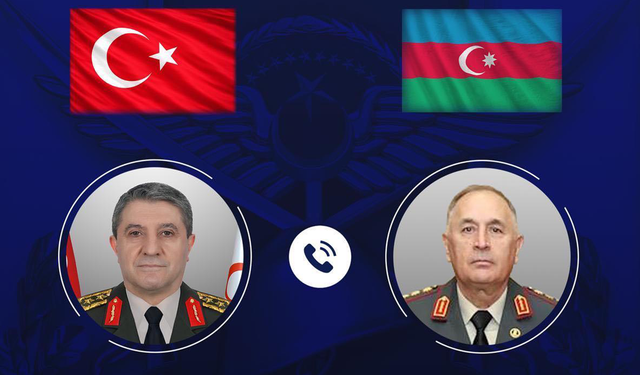 Genelkurmay Başkanı Bayraktaroğlu, Azerbaycanlı mevkidaşı ile telefonda görüştü
