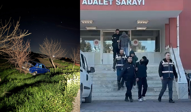 Polisten kaçışın sonu kaza oldu: 3 tutuklama