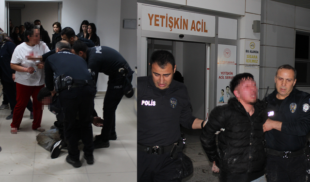 Annesinin, erkek arkadaşını bıçakladı; ikinci kez saldırı anı kamerada