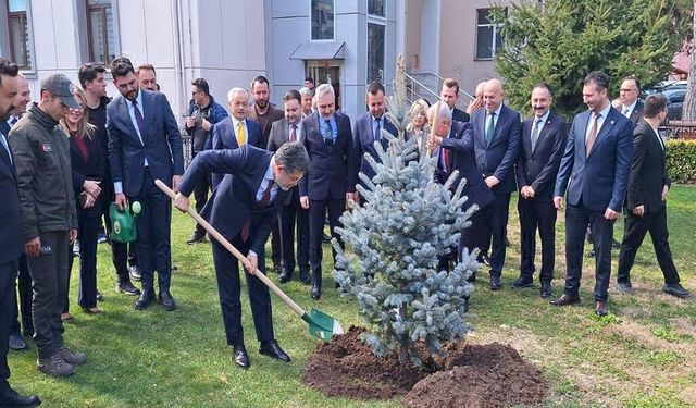 ‘Türkiye Yüzyılına Nefes’ etkinliği kapsamında fidan dikildi