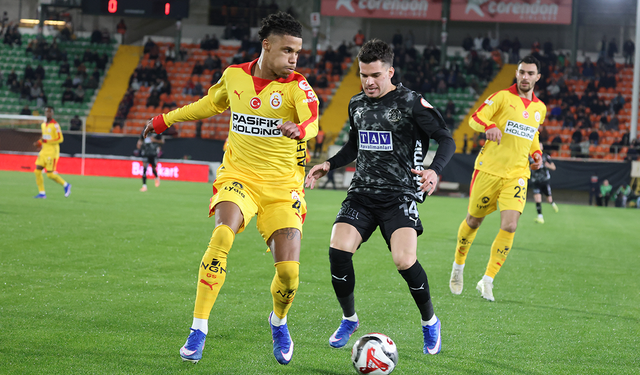 Alanyaspor - Galatasaray: 1-2