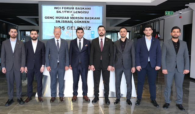 WCI Forum Başkanı Utku Bengisu ve Genç MÜSİAD Mersin heyetinden Model Fabrika’ya ziyaret