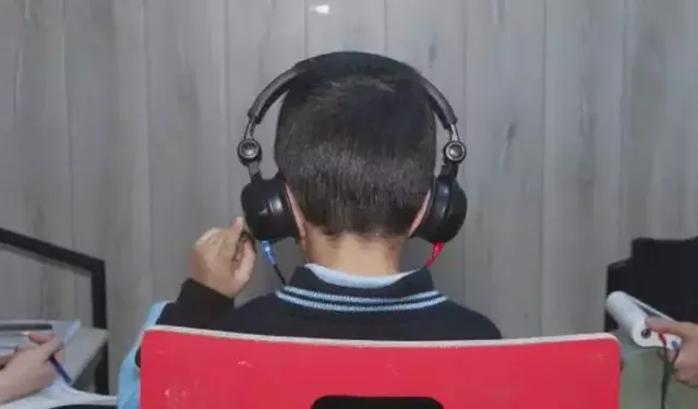 Okullarda öğrencilere işitme taraması yapıldı