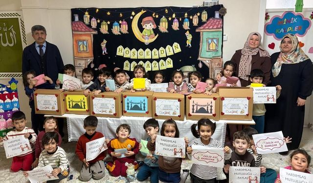 Miniklerden ramazan dayanışması