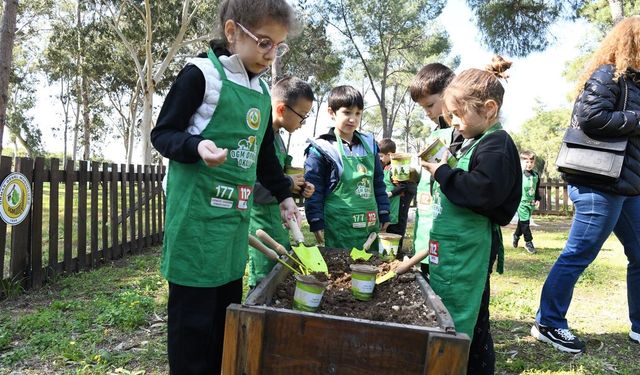 Mersin'de doğayla iç içe eğitim