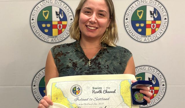 Milli ultramaraton yüzücü Bengisu Avcı'ya ödül