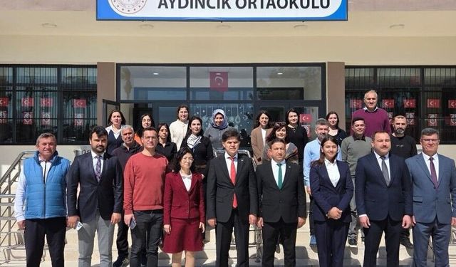 İl Millî Eğitim Müdürü Özdemirci’den Aydıncık’ta eğitim ziyareti