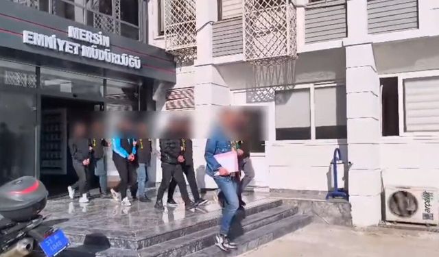 Mersin’de dolandırıcılık şebekesine operasyon