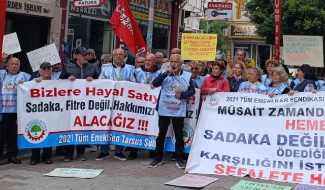 Emeklilerden bayram öncesi ekonomi politikalarına tepki