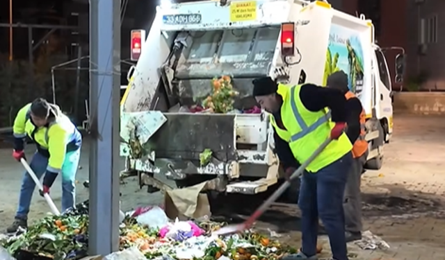 Anamur’da günlük 55 ton atık toplanıyor