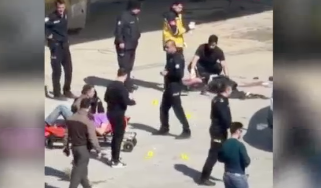 Akaryakıt istasyonunda kavga; 1’i polis, 3 yaralı