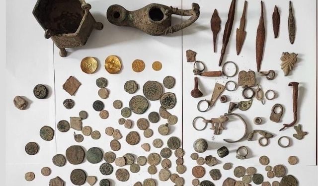 Gaziantep'te tarihi eser operasyonu; 1 gözaltı