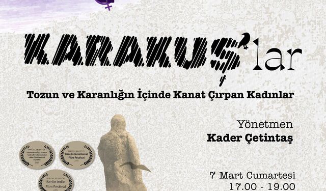 Mersin’de “Karakuşlar” belgesel gösterimi