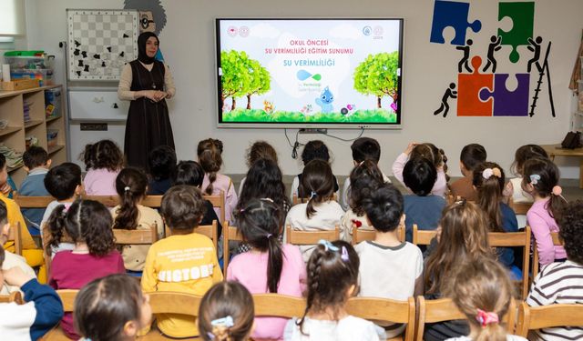 Anaokulu öğrencilerine iklim krizi eğitimi