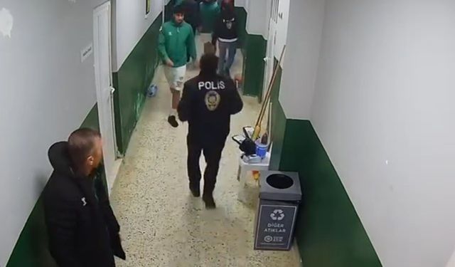 Maç öncesi çıkan kavganın güvenlik kamerası bulundu