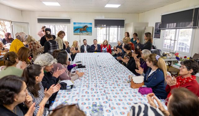 Mezitli’de Kadın Atölyelerine yoğun ilgi