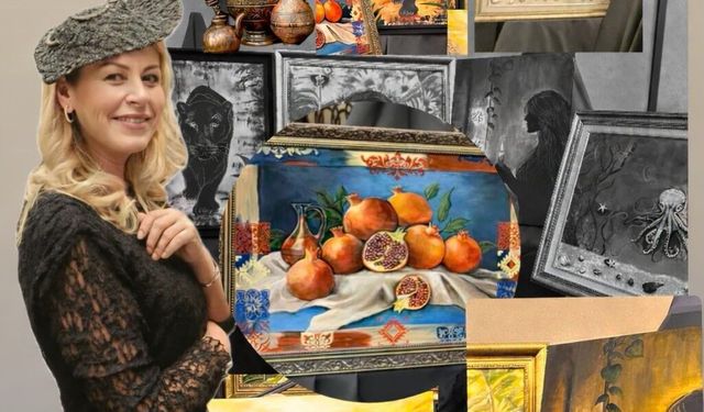 Mersinli sanatçı Ankara ve Adana'da sergi açıyor