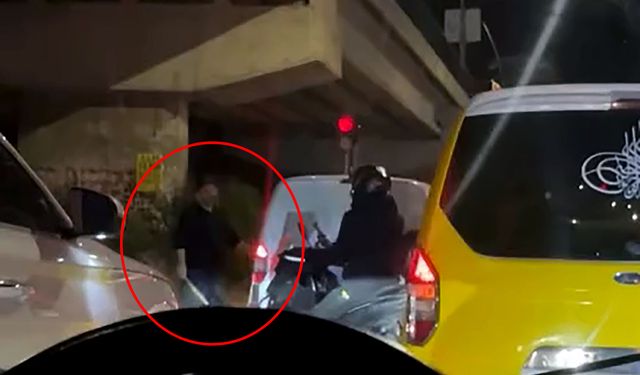 Sopayla aracından indi diye tutuklandı, 201 bin lira ceza yedi