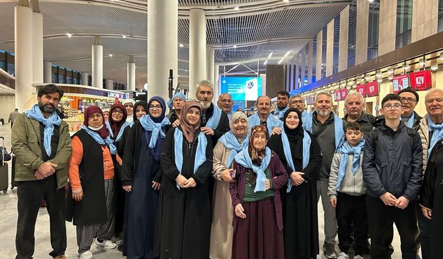 Ramazan'da Anamur’dan Kutsal topraklara yolculuk yaptılar