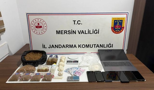 Mersin’de zehir tacirlerine operasyon