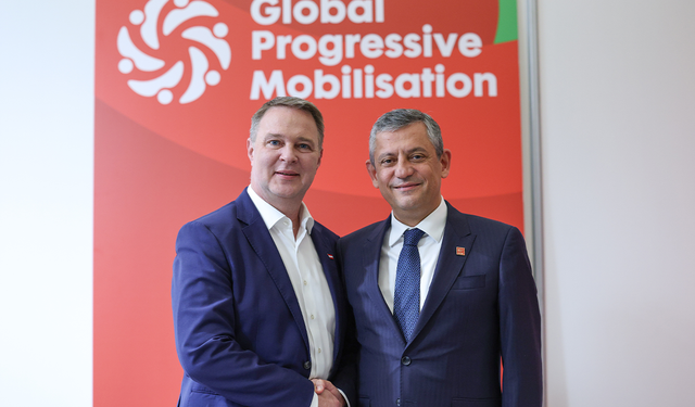 CHP Genel Başkanı Özel, Avusturya Sosyal Demokrat Partisi Genel Başkanı Babler ile bir araya geldi