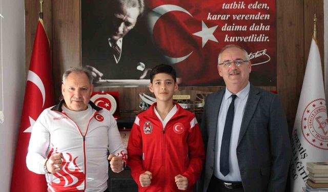 Milli karateci Polonya’da Türkiye’yi temsil edecek