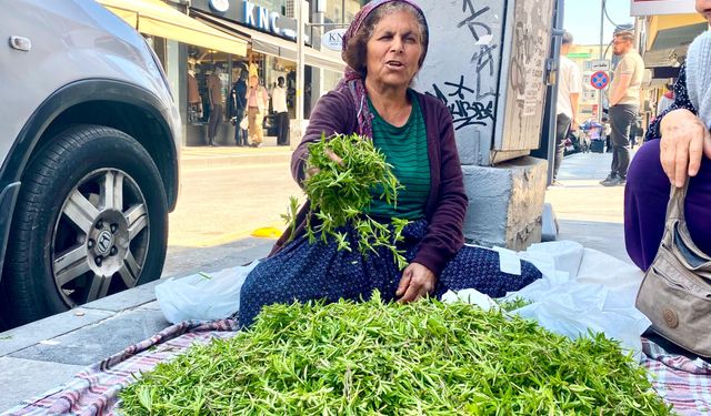 Mersin caddelerinde keskin aroma